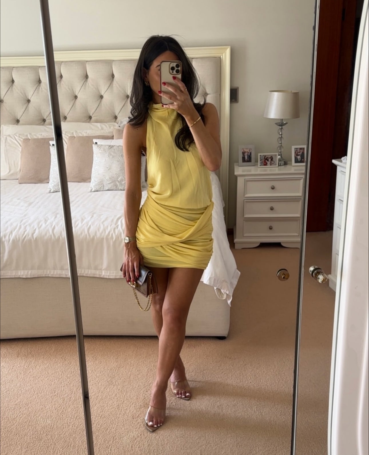 benni yellow dress Benni Maisie Mini Dress – CNB Dress Hire