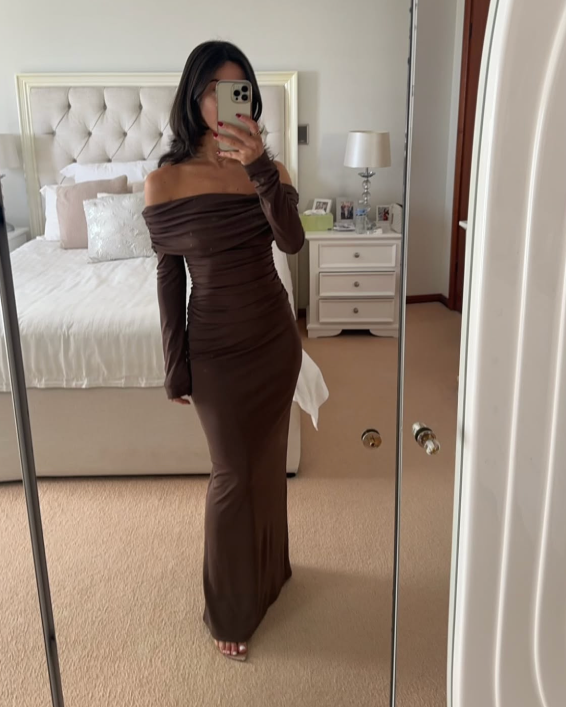 Benni Brown Dress – CNB Dress Hire