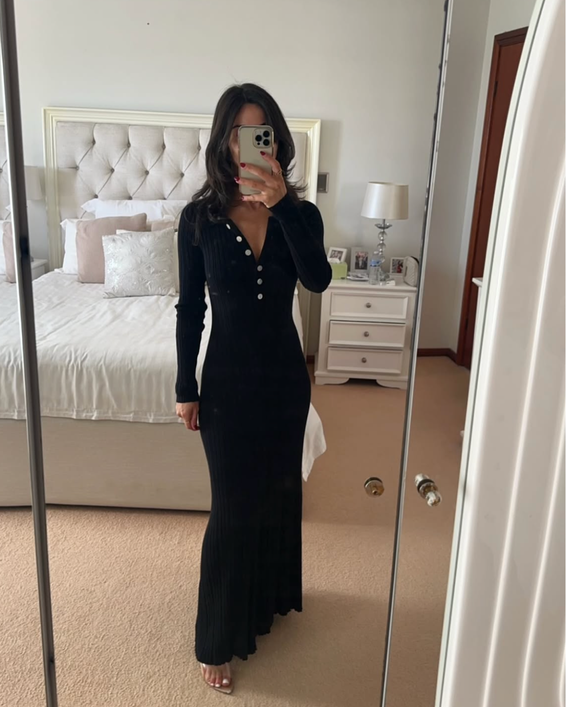 anna quan black dress Knit – CNB Hire SHOP THIS EXACT OUTFIT lounge sets Size:20W The seasonless Sofia Dress