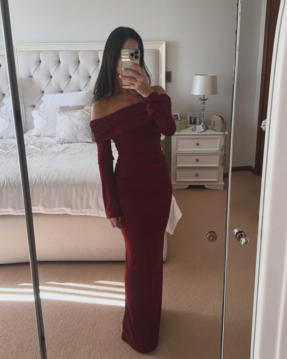 benni red dress Benni Red Maxi Dress