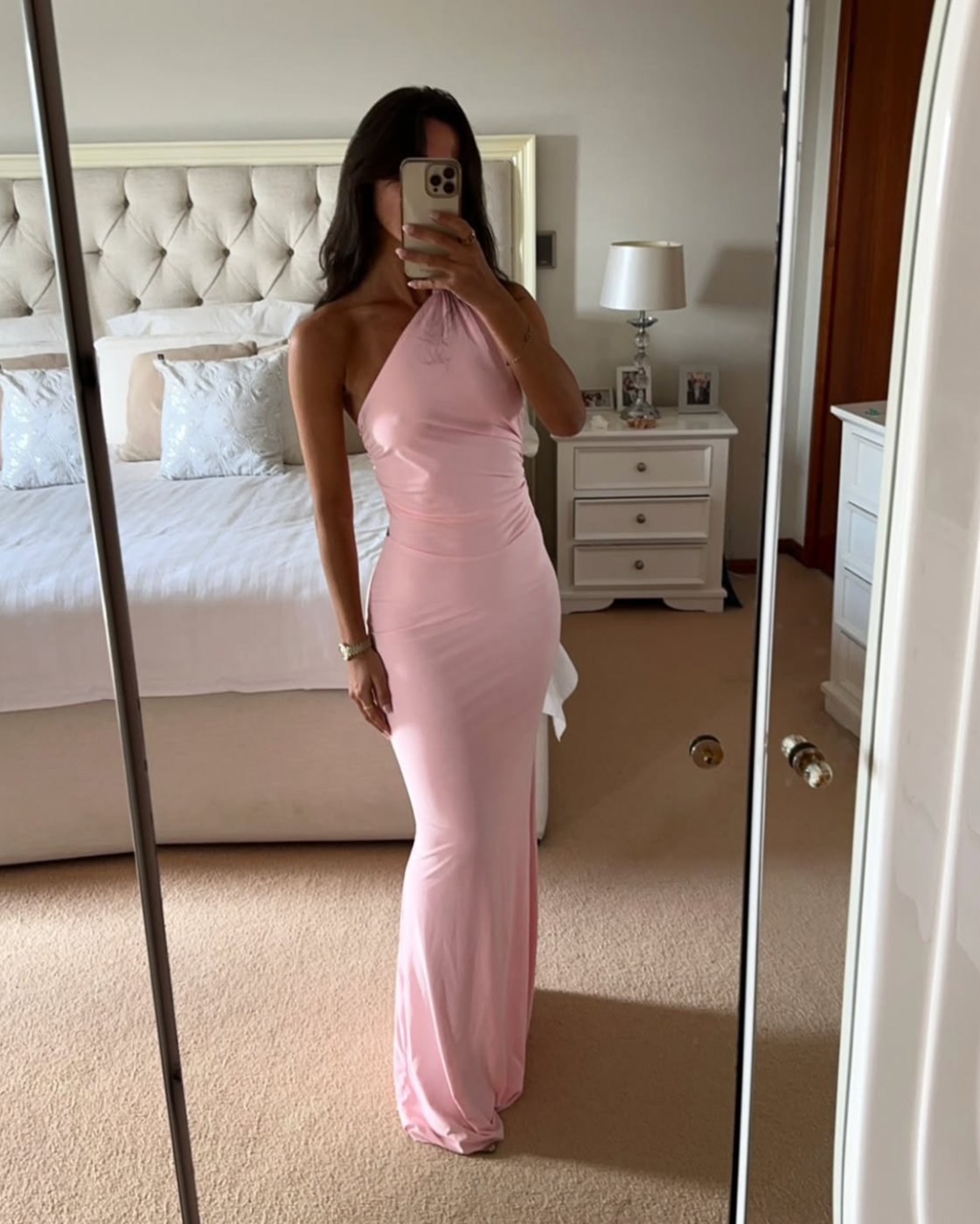 Natalie Rolt Pink Dress – CNB Dress Hire