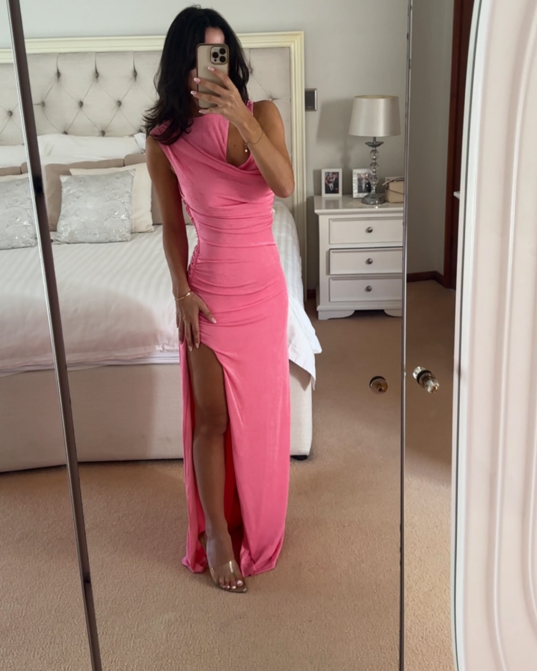 Tojha Pink Maxi Dress