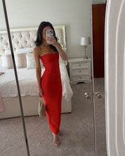House of CB THE SWEETHEART
Saffron Strapless V Waist Bandage Maxi Dress