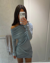 Benni Otto Long Sleeve Mini Dress