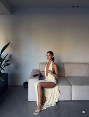 Natalie Rolt Winona Gown in yellow