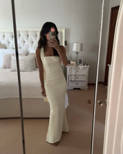 Odd Muse Light Yellow Dress