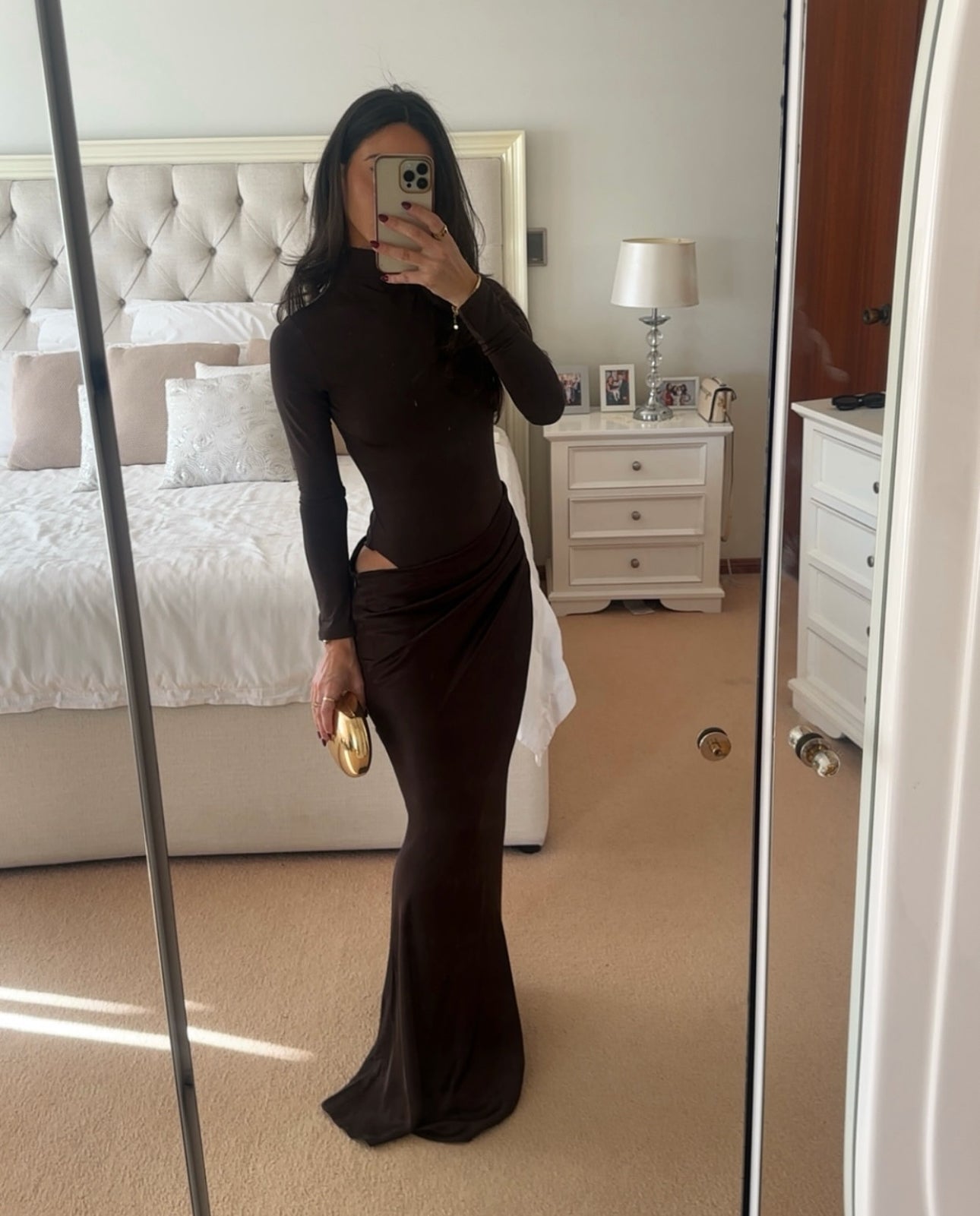 Henne- Soraia Long Sleeve Dress