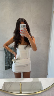 Sir the Label Jessamine Tie Mini Dress