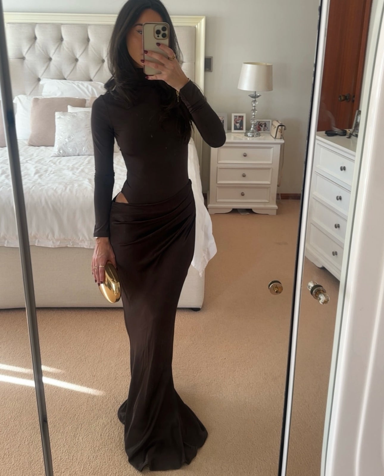 Henne- Soraia Long Sleeve Dress
