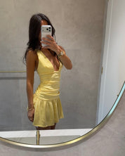 Sasha Therese Flora Mini Dress