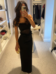 Tojha - Kanika Black Maxi Dress