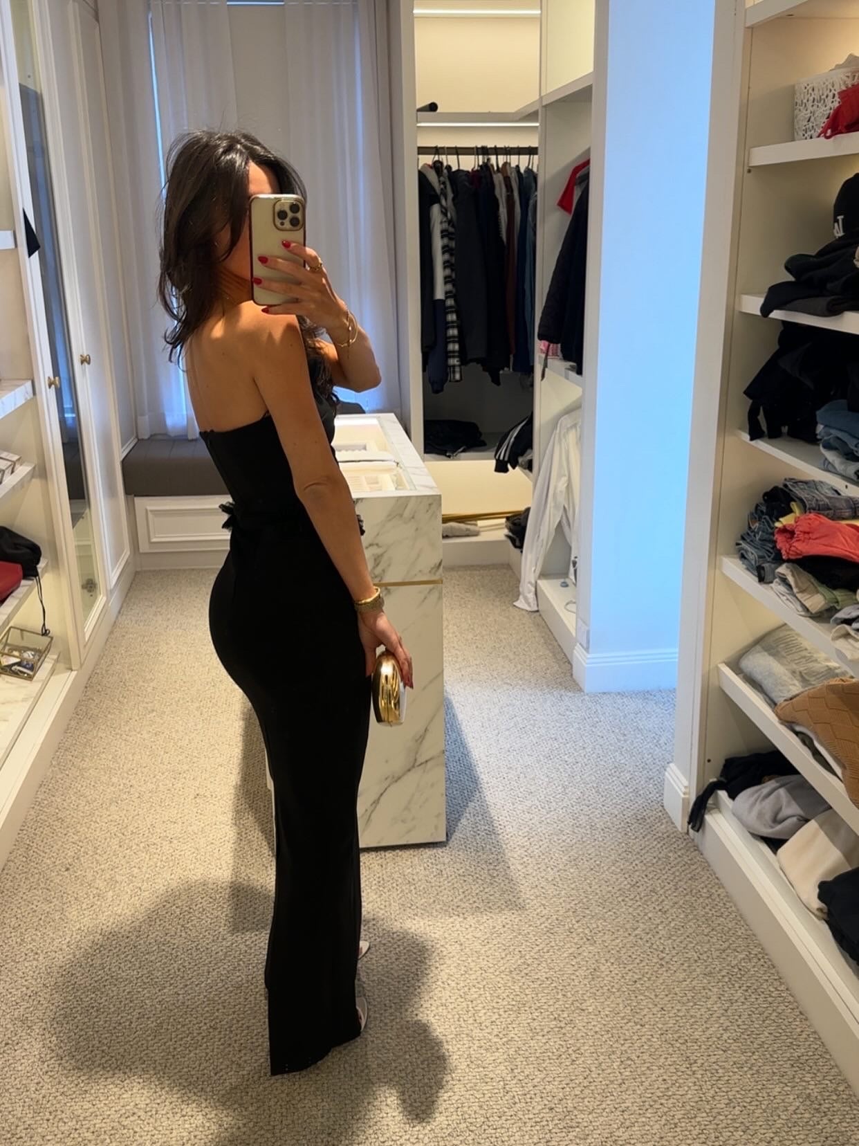 Tojha - Kanika Black Maxi Dress