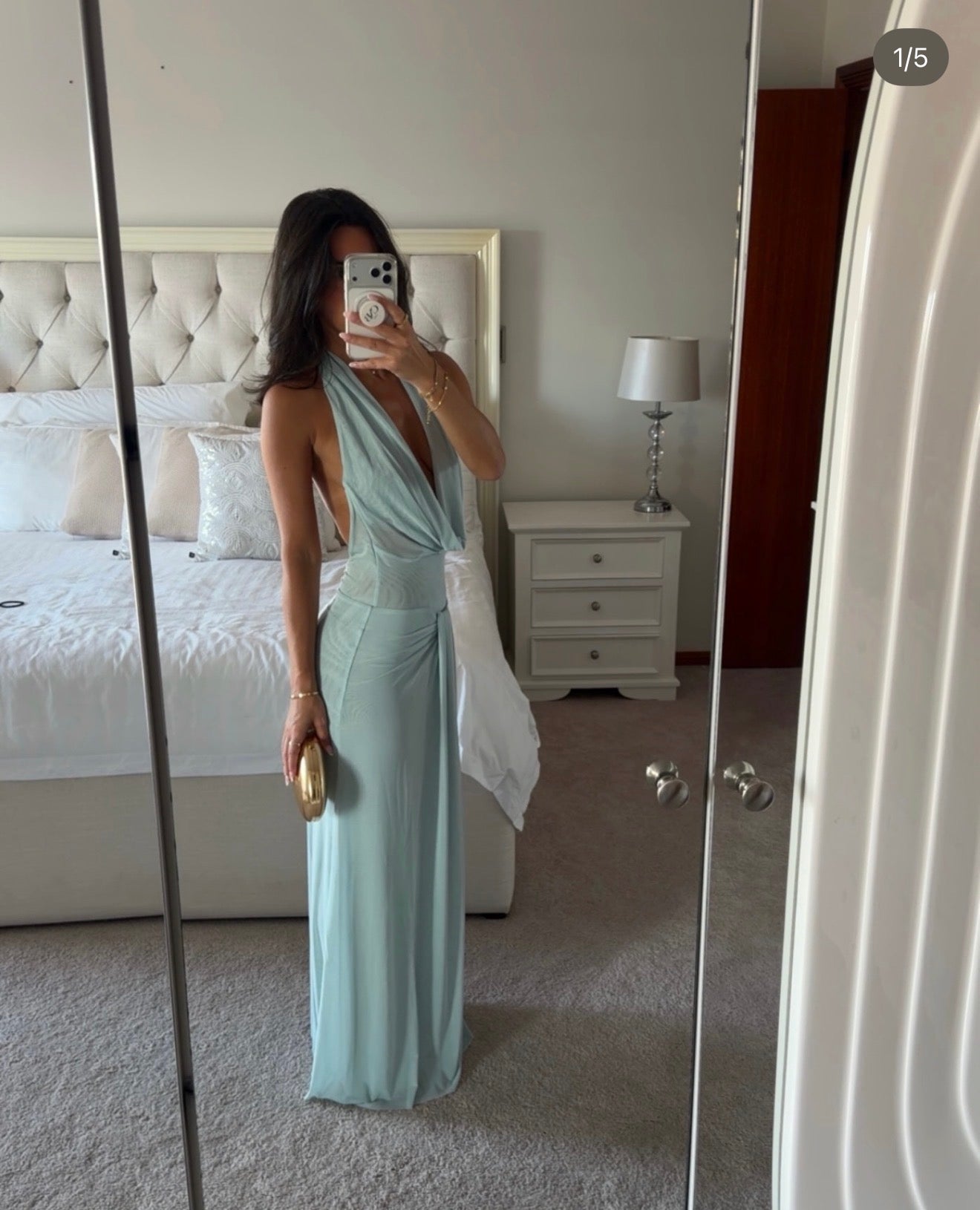 Bec & Bridge ISORA HALTER MAXI DRESS
