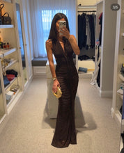 Misha THE HALSEY BRAIDED DRESS