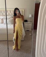 Babyboo CYRA MAXI DRESS - LEMON