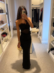 Tojha - Kanika Black Maxi Dress