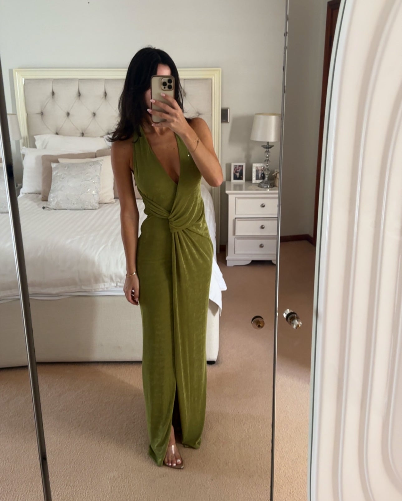 Tojha Green Dress