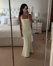Odd Muse Light Yellow Dress