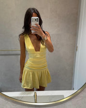 Sasha Therese Flora Mini Dress