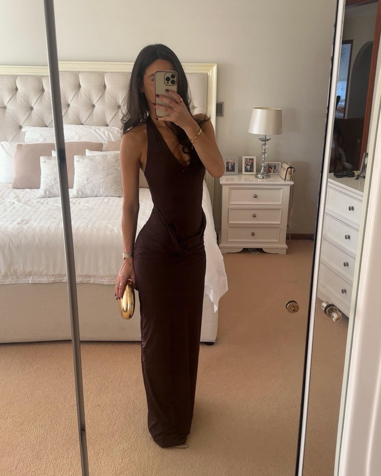 Maygel Coronel Conto Wood Dress
