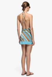 Bec & Bridge - Elaris Mini Dress Sandalwood Stripe
