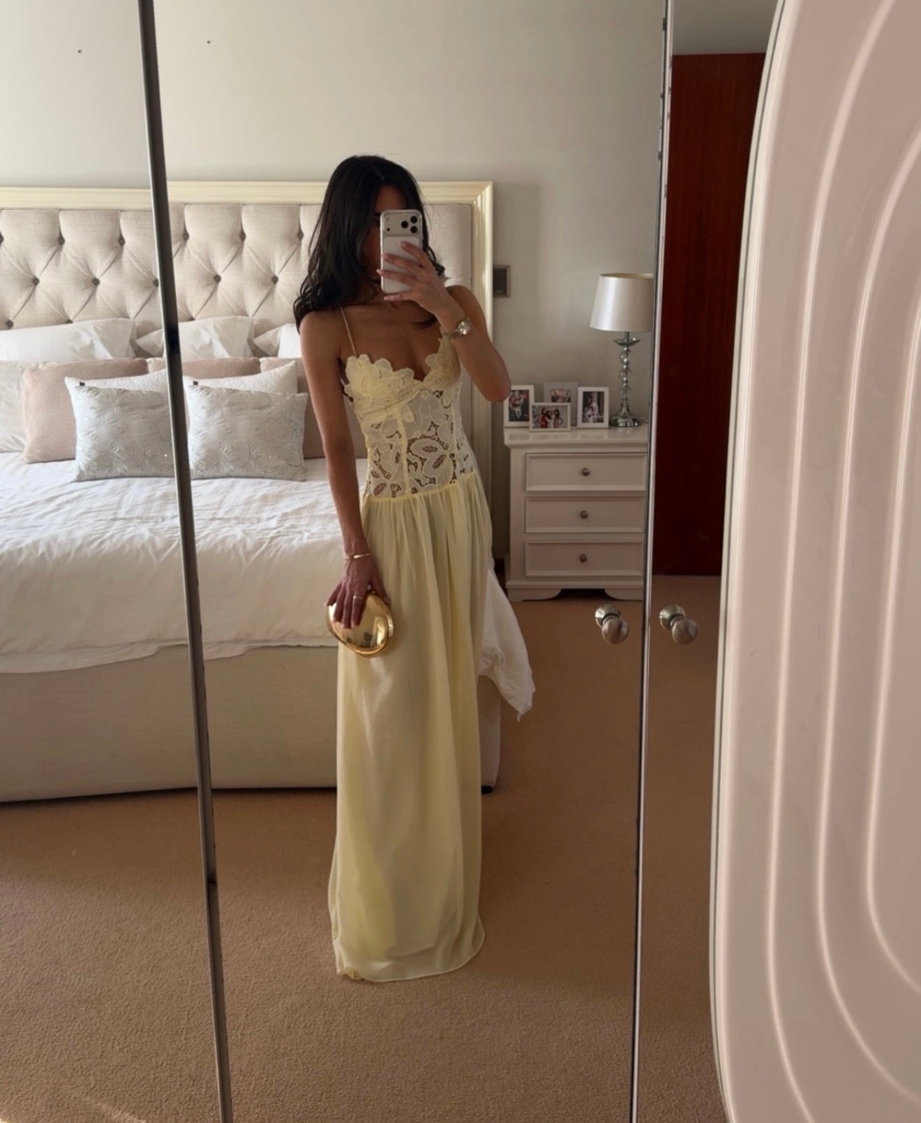 Hansen & Gretel - Stephanie maxi dress butter