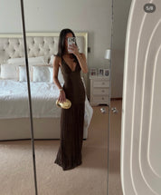 Misha the inferno jersey dress