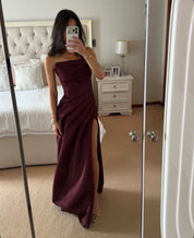 Eliya the label Deanne gown in wine