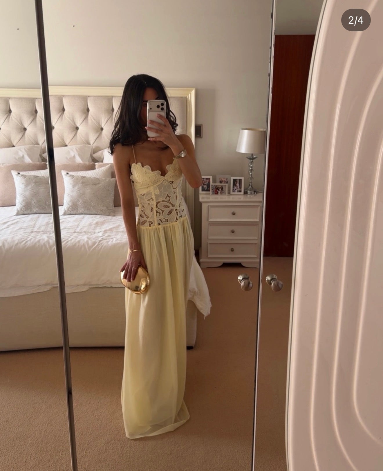 Hansen & Gretel - Stephanie maxi dress butter