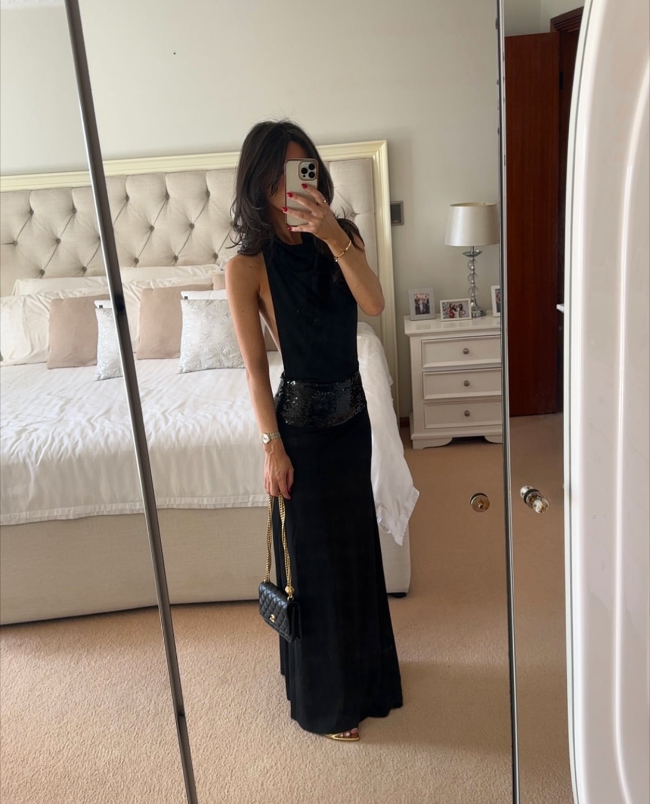Ance Gria - Adele Gown in black