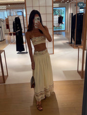 Zimmerman ASTER EMBELLISHED MIDI SKIRT set