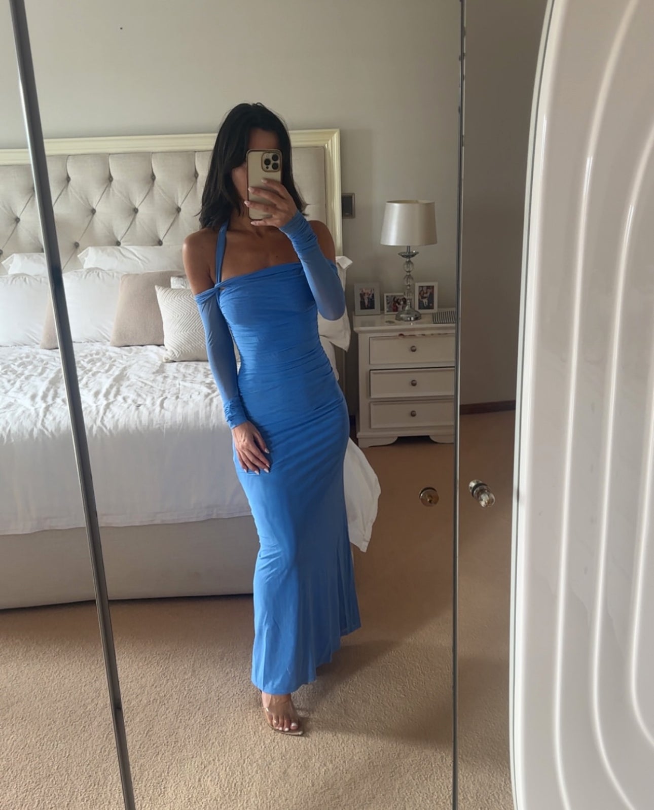 Misha The 'Sonnet' Mesh Dress