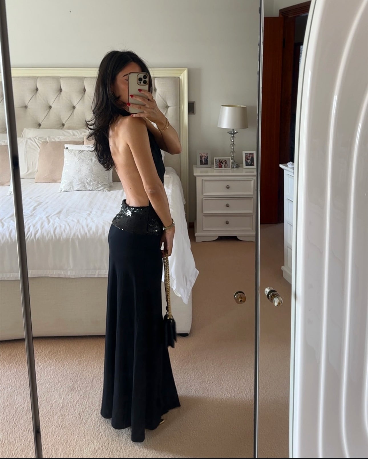 Ance Gria - Adele Gown in black
