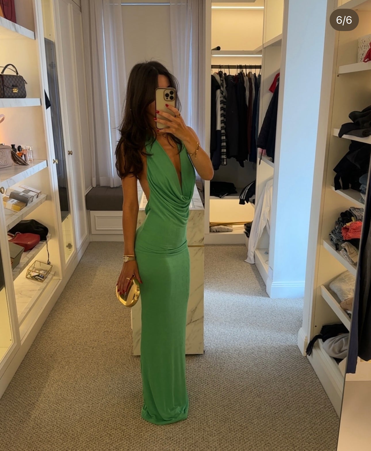 By Nicola Riley Maxi Dress in Green