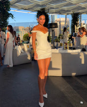 Arcina ori AVERY DRESS IVORY