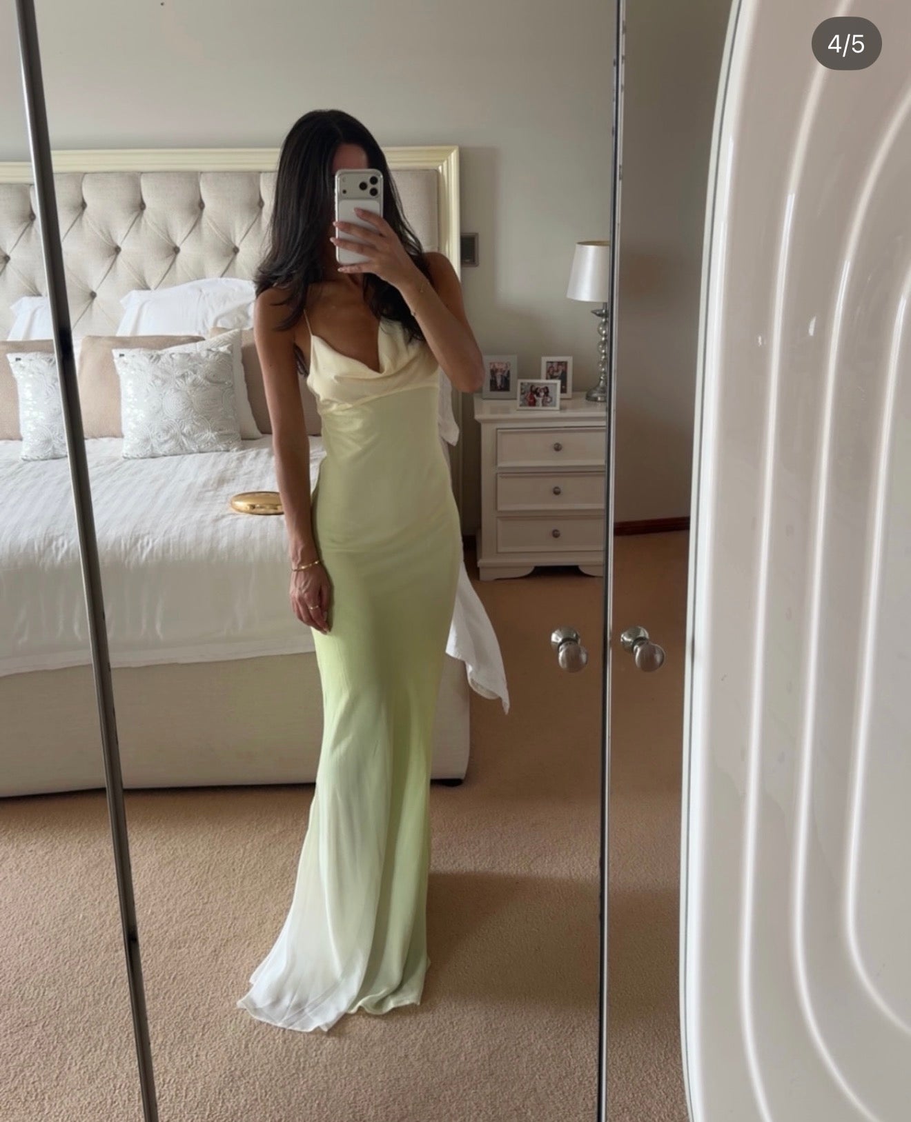 Natalie Rolt Hallie Gown Citrus