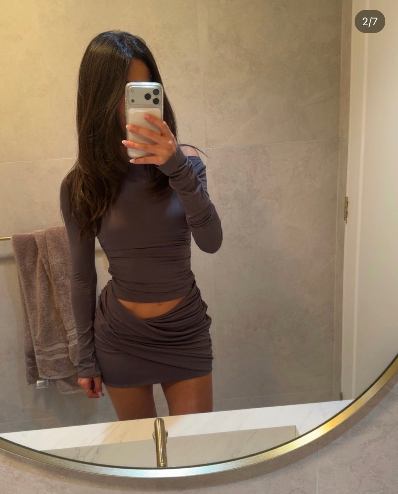 Benni Wilder Long Sleeve Dress