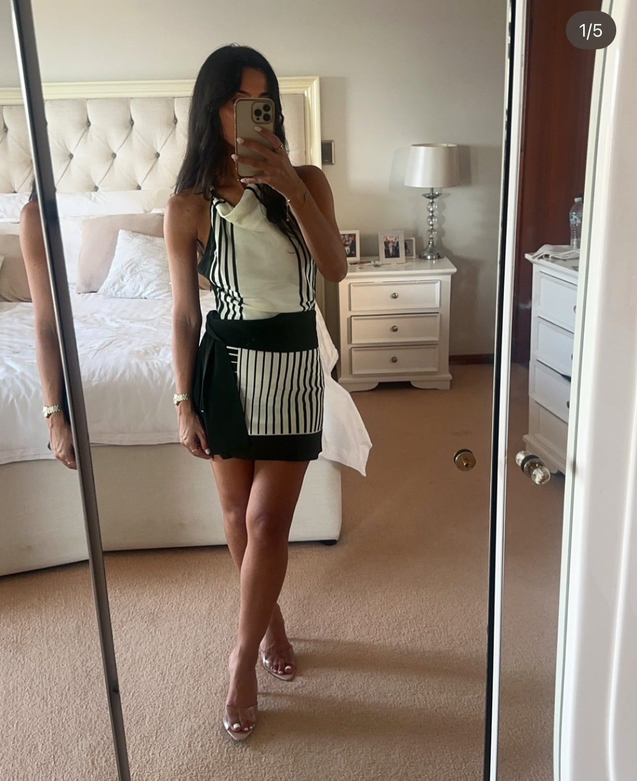 sir leilana silk mini dress Sir The Label - Leilana Mini