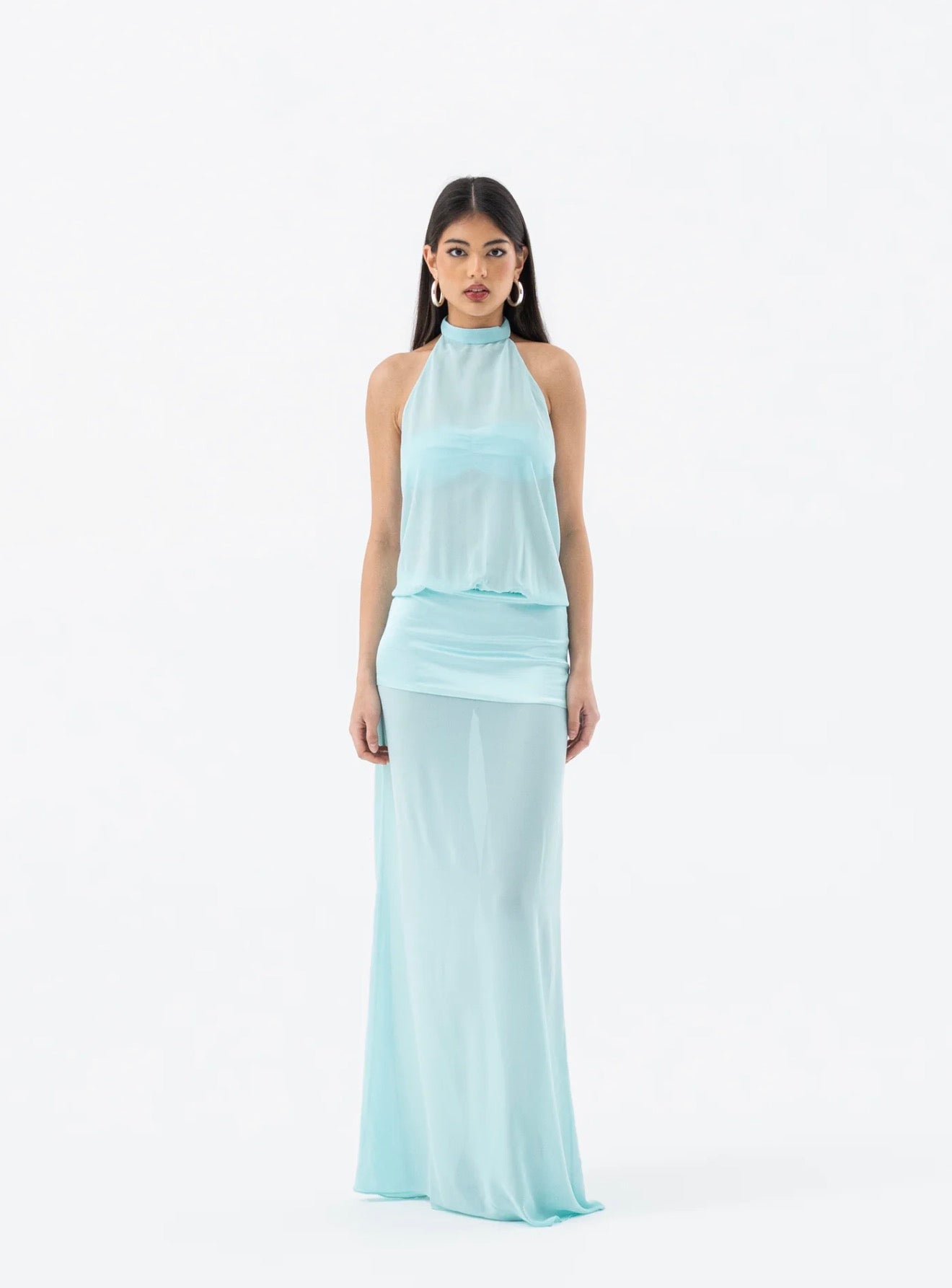 HNTR the label - SIENNA DRESS | AQUA