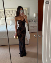 House of CB Black Lace Maxi Dress - Limited Edition
