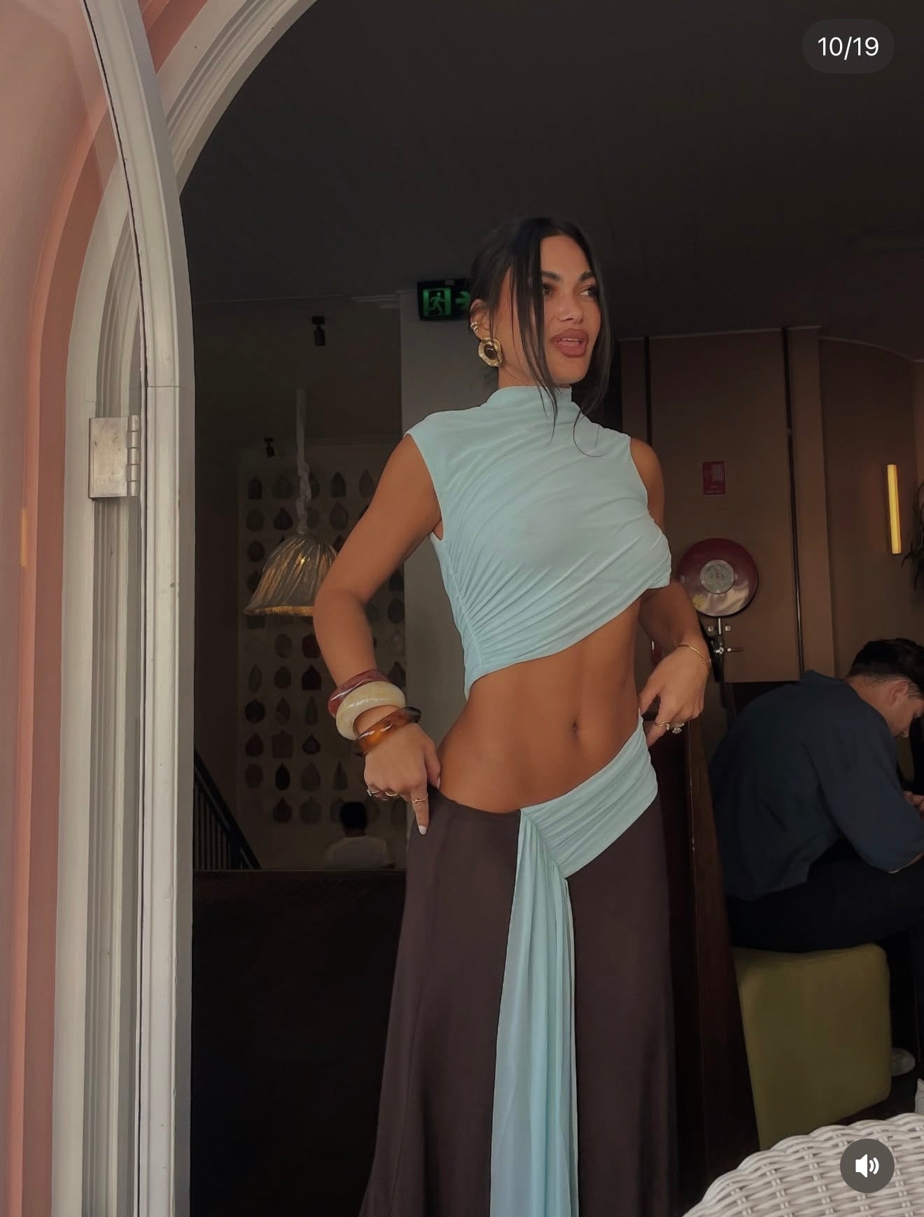 Bec + Bridge Conni Asym Midi Dress