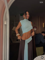 Bec + Bridge Conni Asym Midi Dress