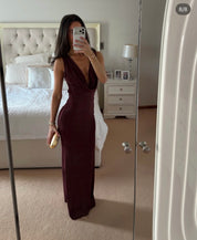 Bec & Bridge- BRIGITTE COWL NECK MAXI DRESS