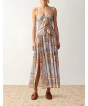 Zimmerman ECHO SCARF MIDI DRESS