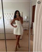 Camilla and Marc Theia Dress Cream