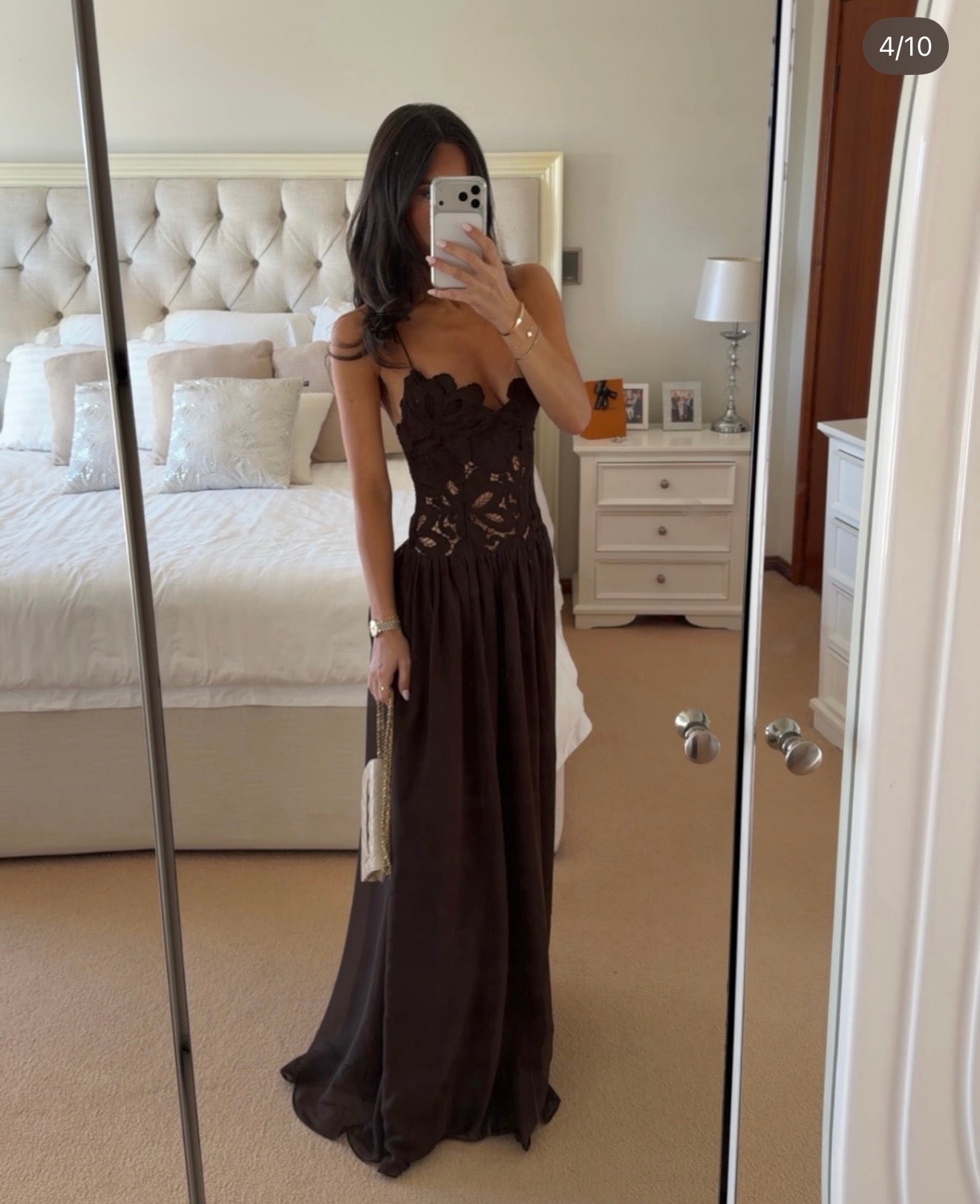 Hansen & Gretel STEPHANIE MAXI DRESS CEDAR