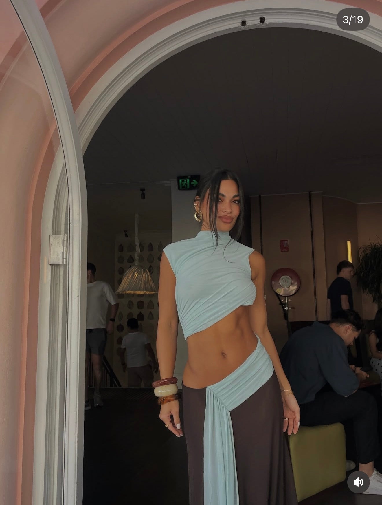 Bec + Bridge Conni Asym Midi Dress