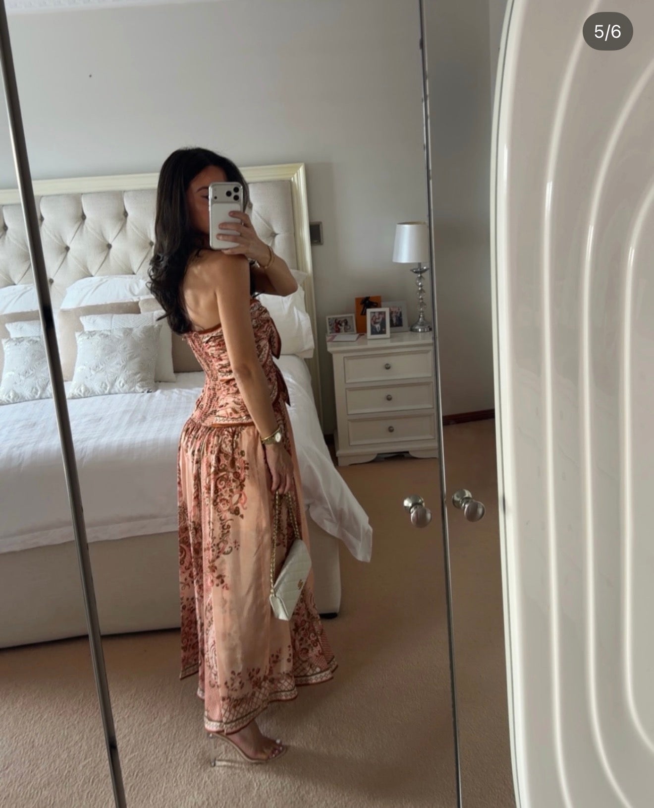 Zimmerman ASTER SCARF MIDI DRESS