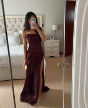 Eliya the label Deanne gown in wine