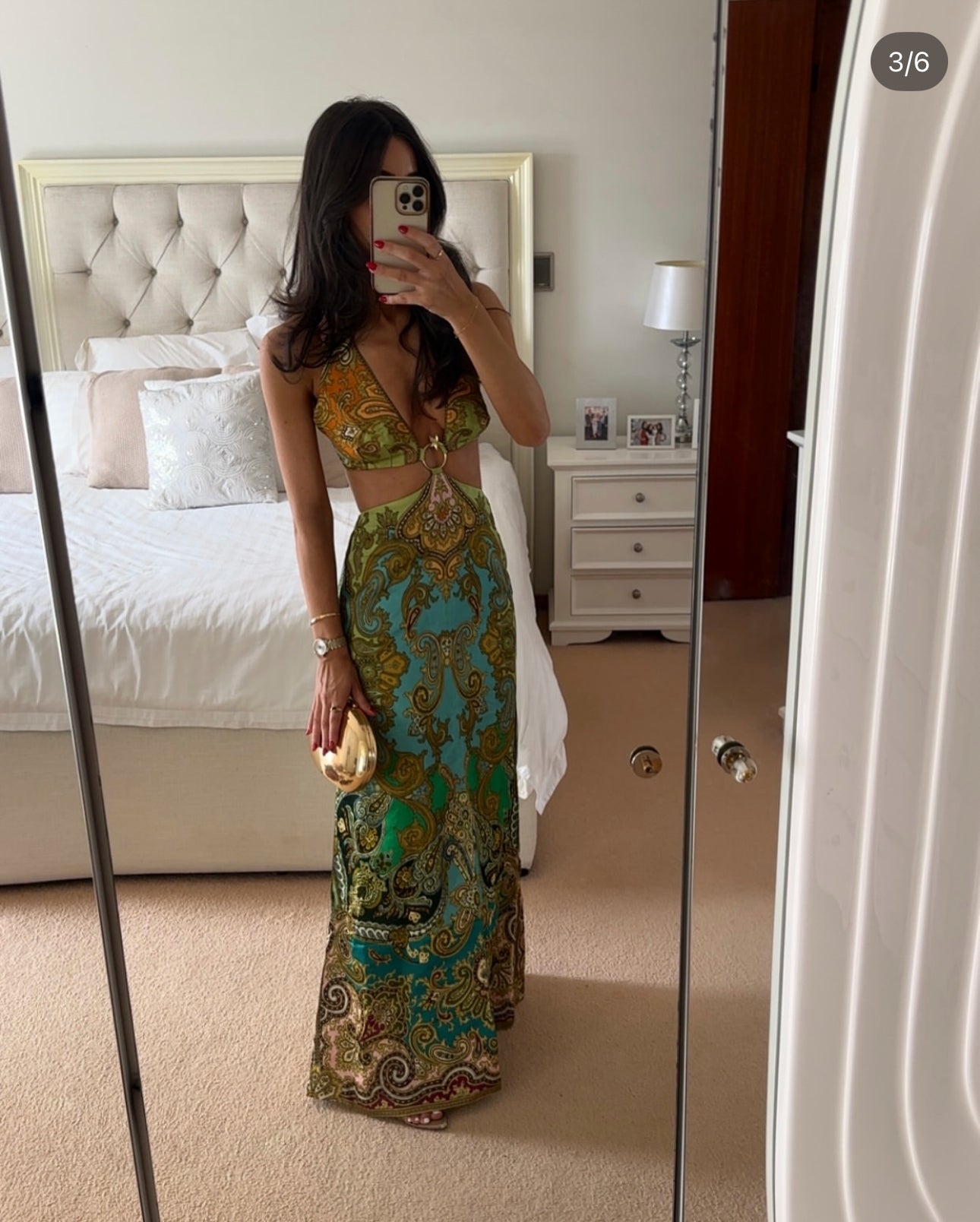 Alemais - Clemenza Cut Out Midi Dress